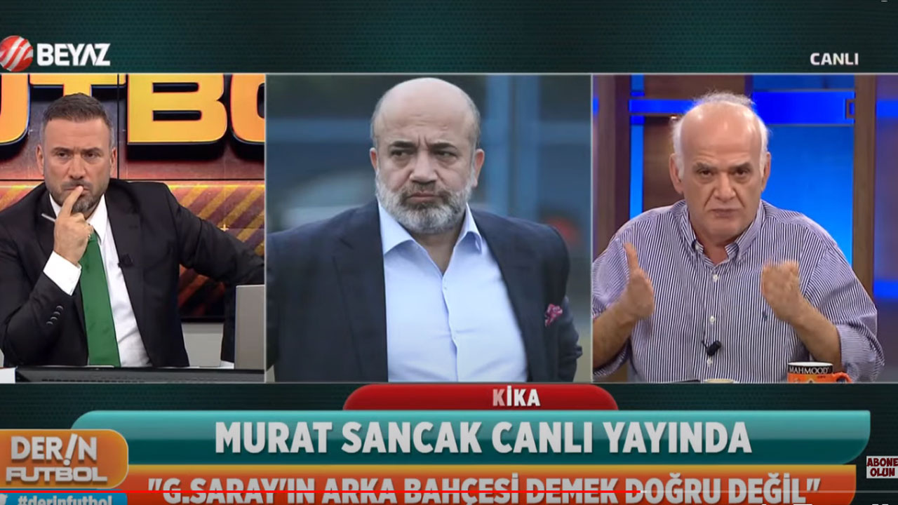 Ahmet Çakar ile Murat Sancak canlı yayında birbirine girdi: Yaşından başından utan