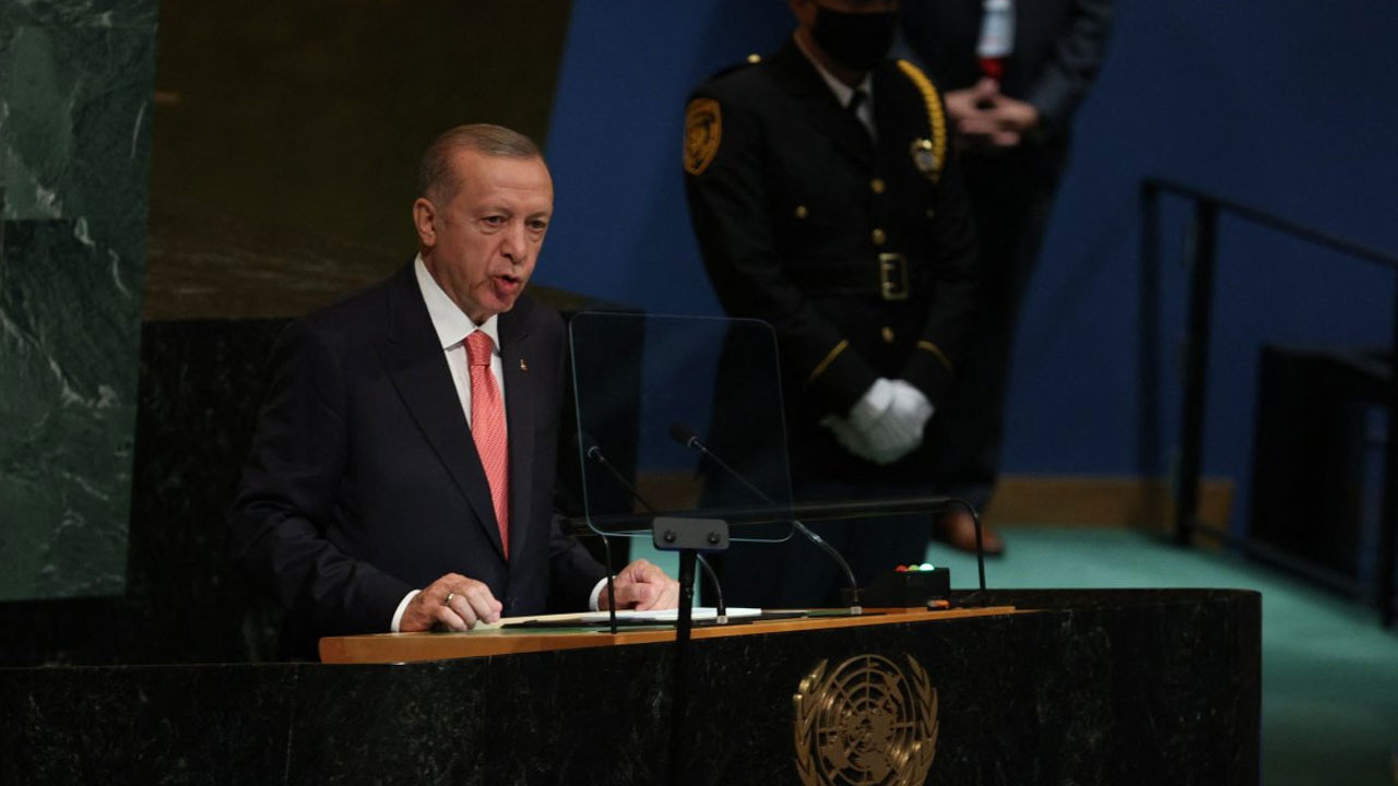 Cumhurbaşkanı Erdoğan BM Genel Kurulu'nda konuştu: Dünya kalıcı barış çabalarımıza destek vermeli