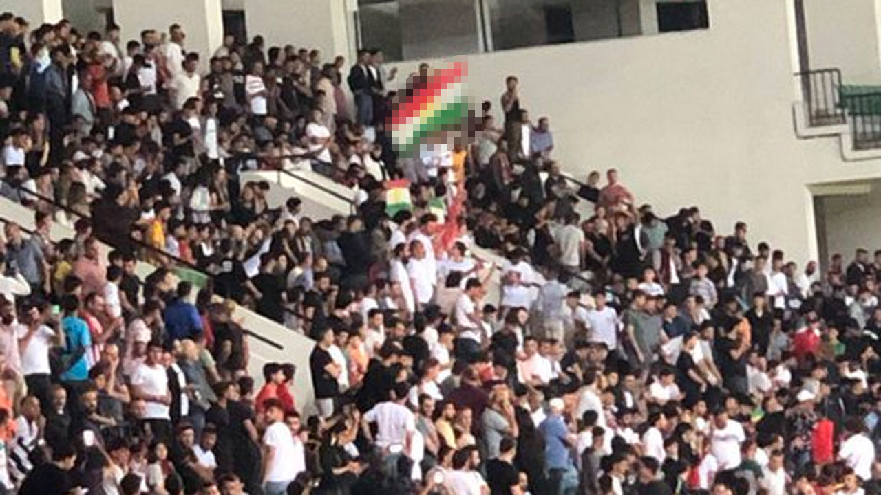 Amedspor-Bursaspor maçında onlarca PKK paçavralarının stada nasıl sokulduğu belli oldu