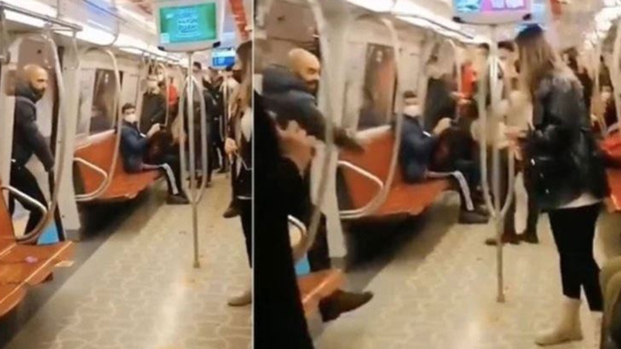 Metroda kadına bıçak çekip küfürler yağdırmıştı! İstenen ceza belli oldu