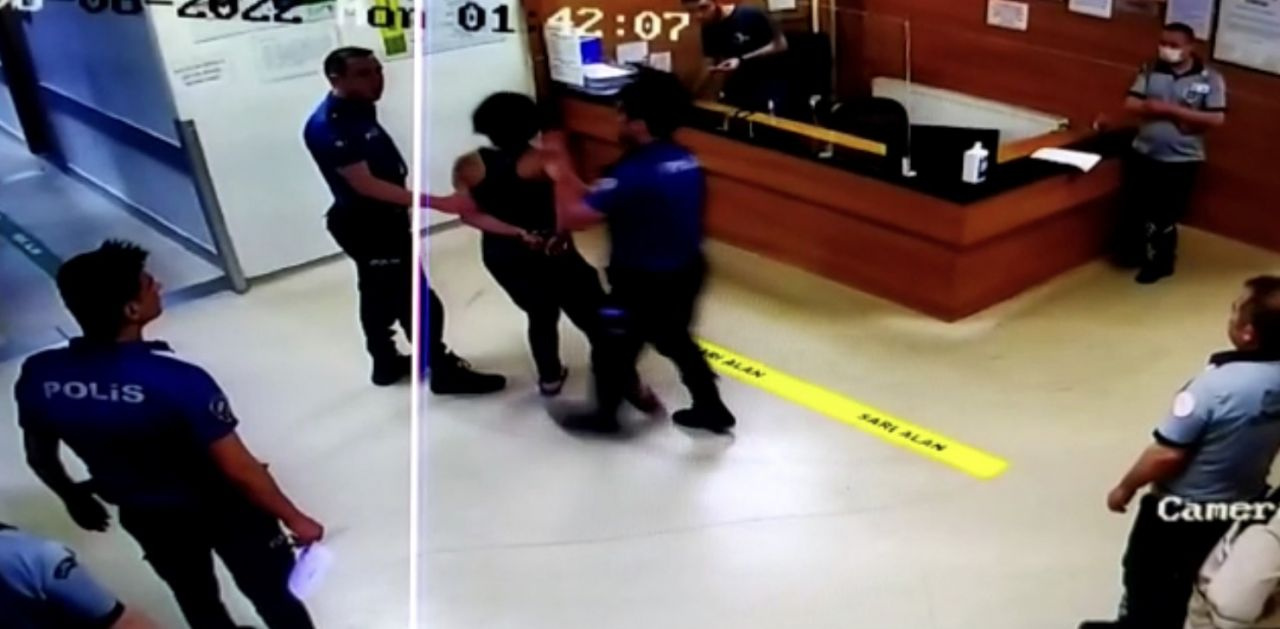 İstanbul'da kadın kafa attı polisin burnu kırıldı! Öncesinde yaşananlar ayrı olay