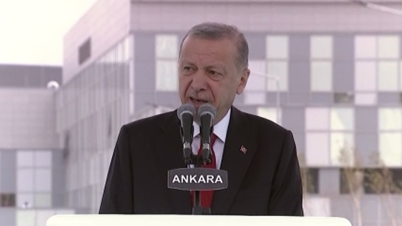 Erdoğan, Ankara'da Etlik Şehir Hastanesi açılış töreninde konuştu