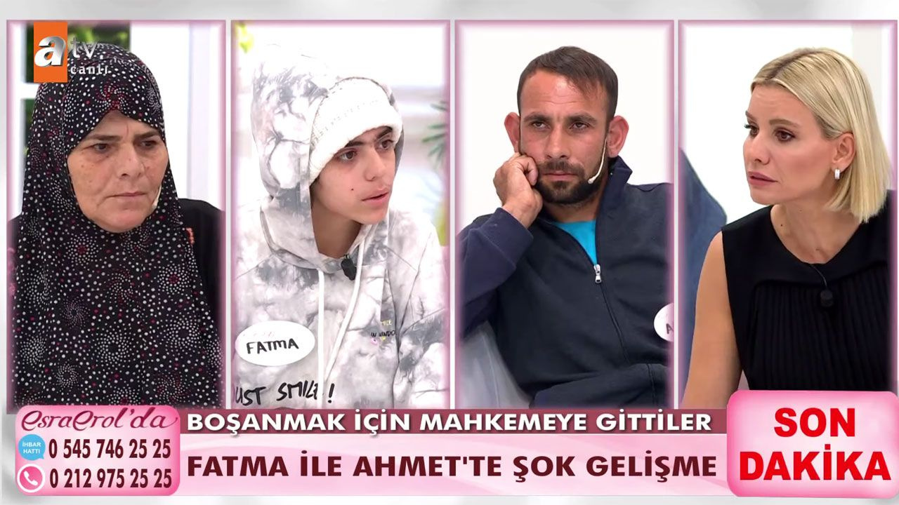 Esra Erol kafayı yedi Fatma'nın Ahmet ifşası ATV yayınını karıştırdı: evde kadınla bastı foyası ortaya çıktı