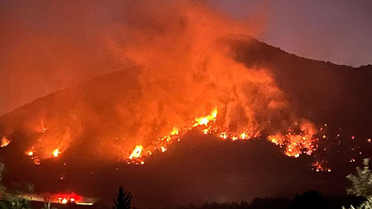 Antalya'dan sevindiren haber: Kuvvetli rüzgara rağmen orman yangını kontrol altına alındı!