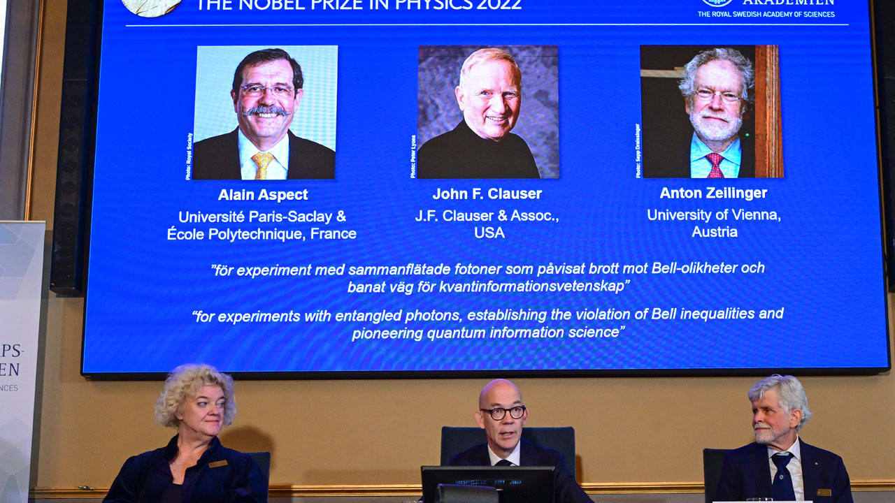 2022 Nobel Fizik Ödülü'nün sahibi belli oldu
