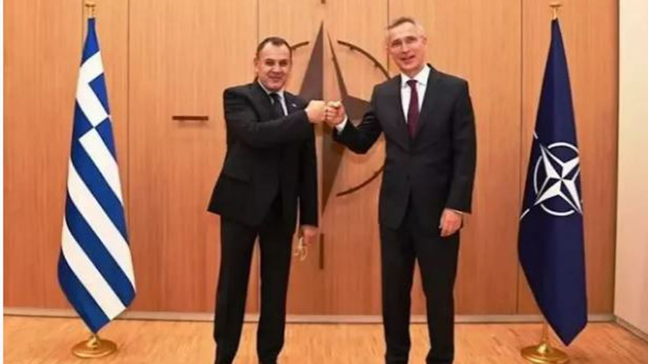 Yunanistan Savunma Bakanı Panagiotopulos Türkiye'yi NATO’ya şikayet etti