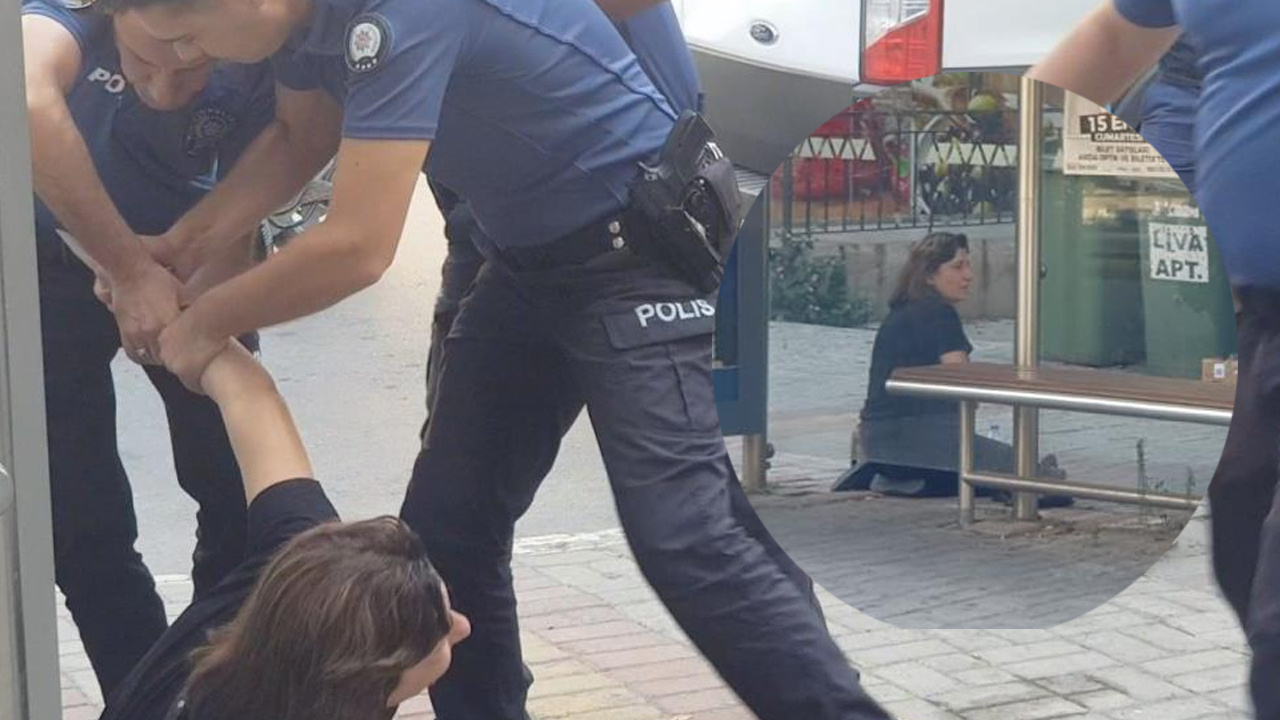 Antalya'da bir kadın erkeği kovaladı! Polis elindeki bıçağı aldı ama bu kez de...