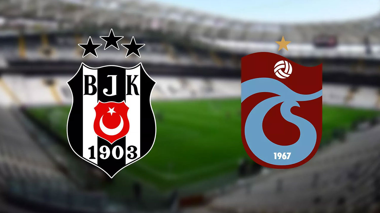 Beşiktaş ile Trabzonspor kapışıyor! İlk 11'ler belli oldu! Maç saat kaçta hangi kanalda?
