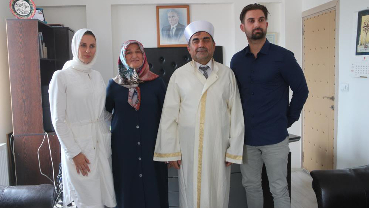 Müftünün oğluyla evlenen Macar gelin İslamiyet'i seçti: Yeniden doğmuş gibiyim
