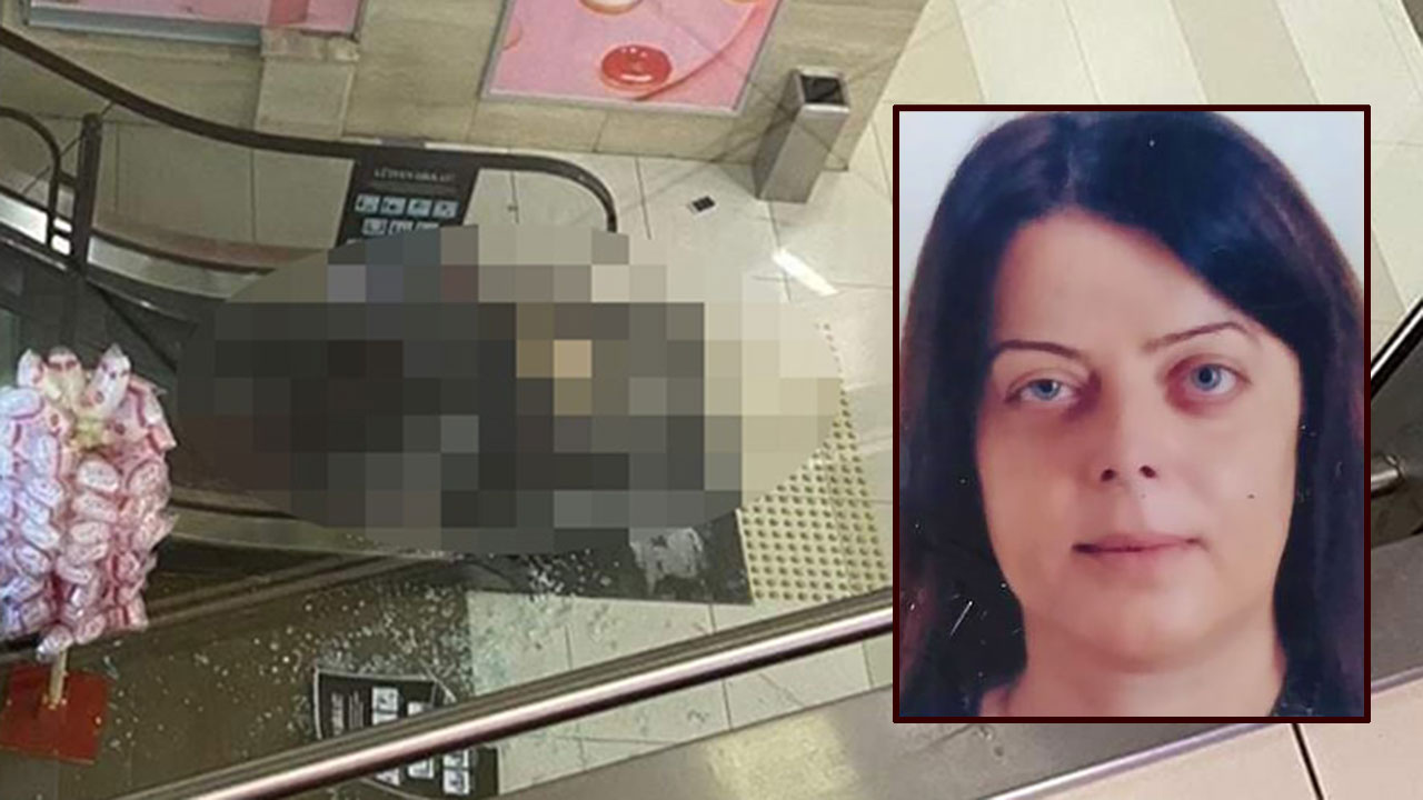 AVM'de korkunç ölüm! Genç kadın 3. kattan beton zemine çakıldı