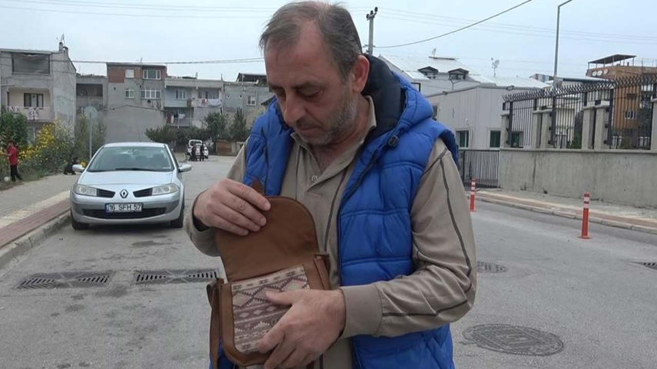 Bursa'da para dolu çanta buldu! Çaresiz kalan adam çaresiz bırakmadı