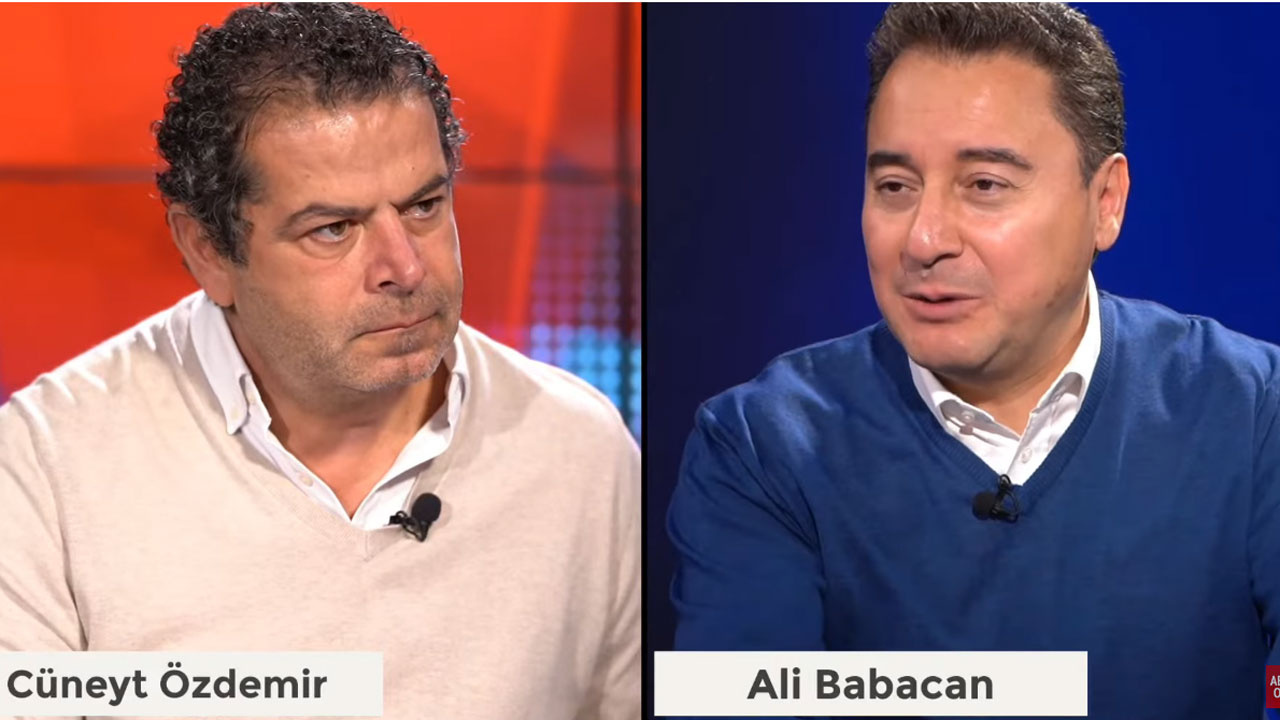 Ali Babacan neden adaylığını açıklamıyor? Cüneyt Özdemir sordu Babacan yanıtladı