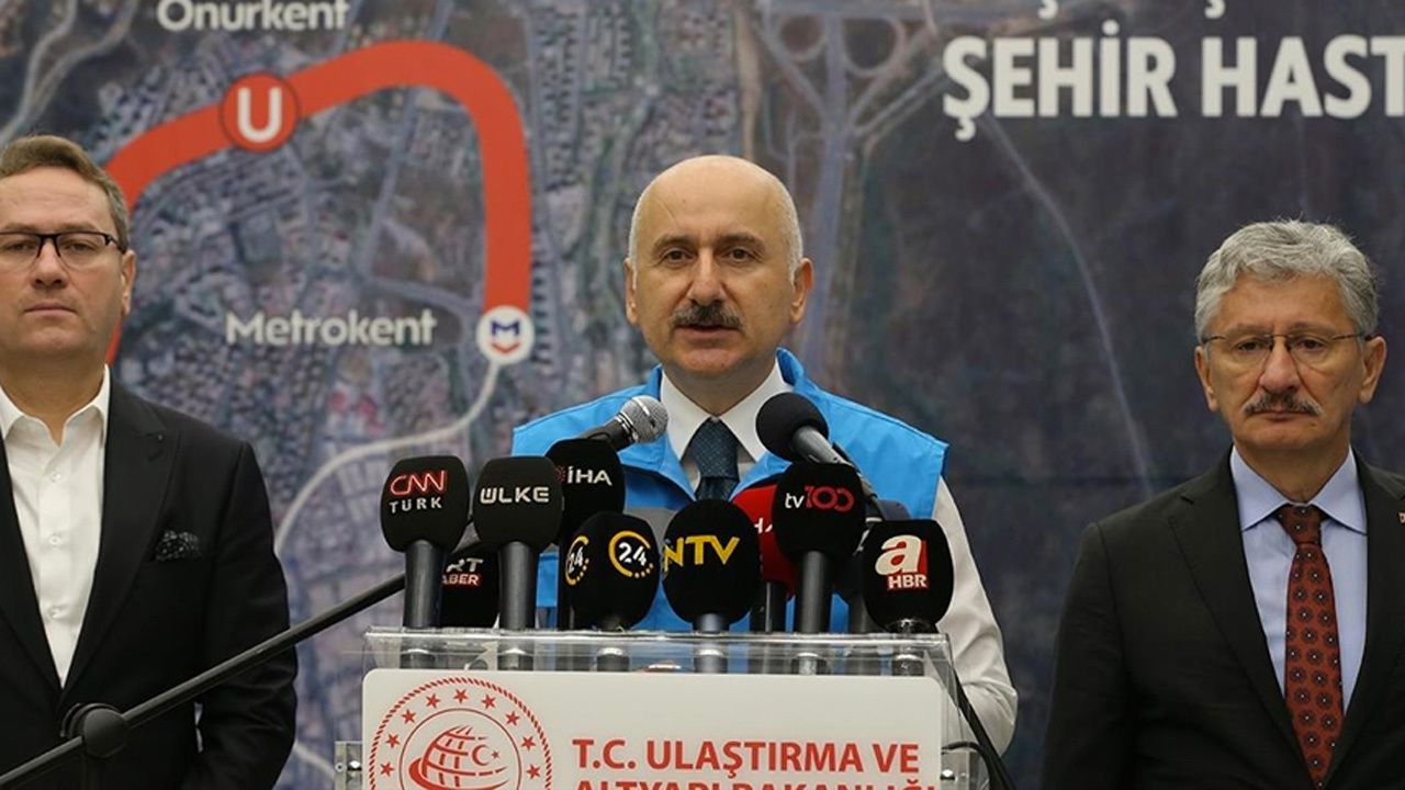 Bakan Karaismailoğlu: Başakşehir-Kayaşehir metromuzun son aşamasına geldik