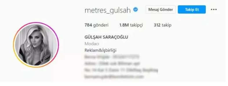 Gülşah Saraçoğlu'na hacker şoku! Adını 'metres'le değiştirmişlerdi açıklama geldi!