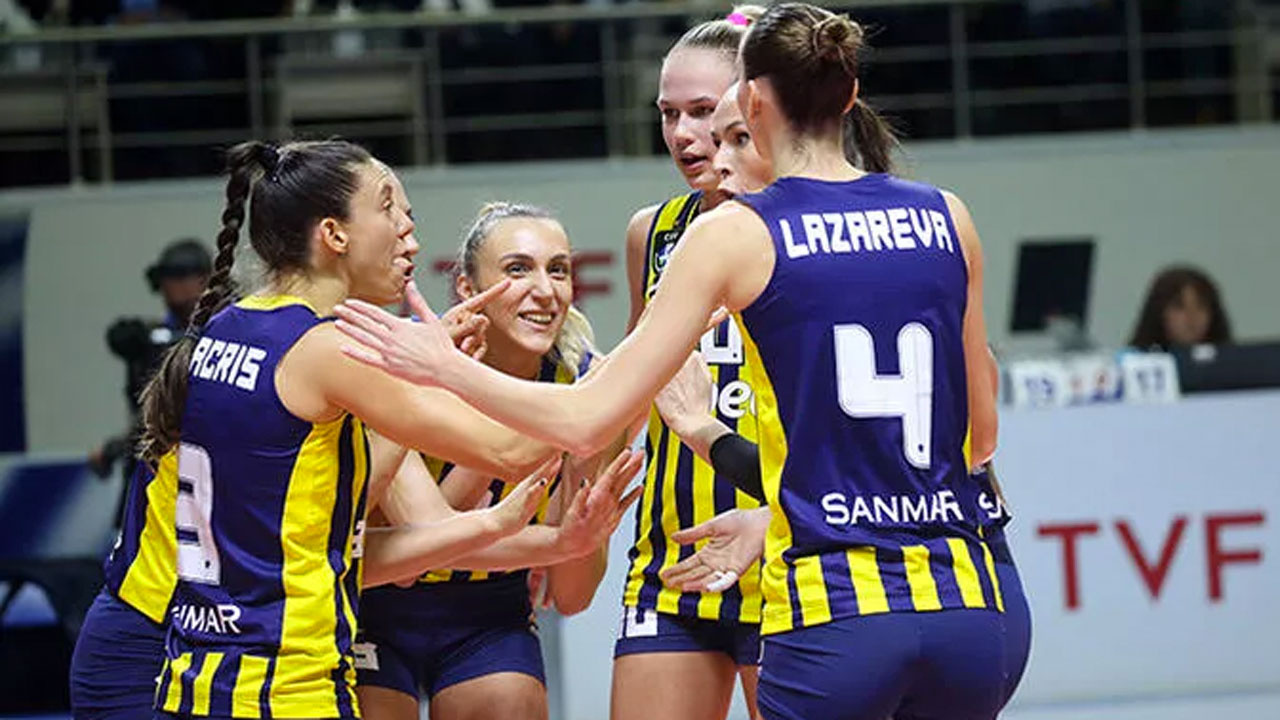 2022 Kadınlar Spor Toto Şampiyonlar Kupası'nı Fenerbahçe Opet kazandı