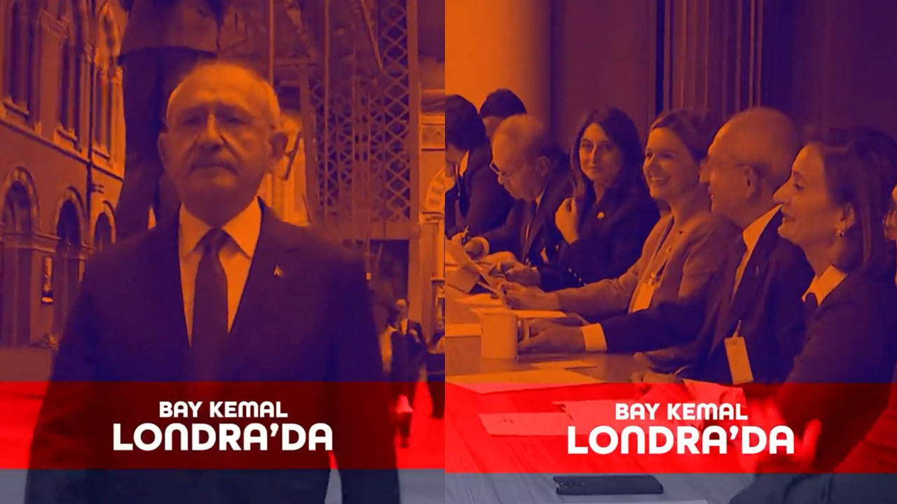 "Bay Kemal Londra'da"! Kılıçdaroğlu video paylaştı...