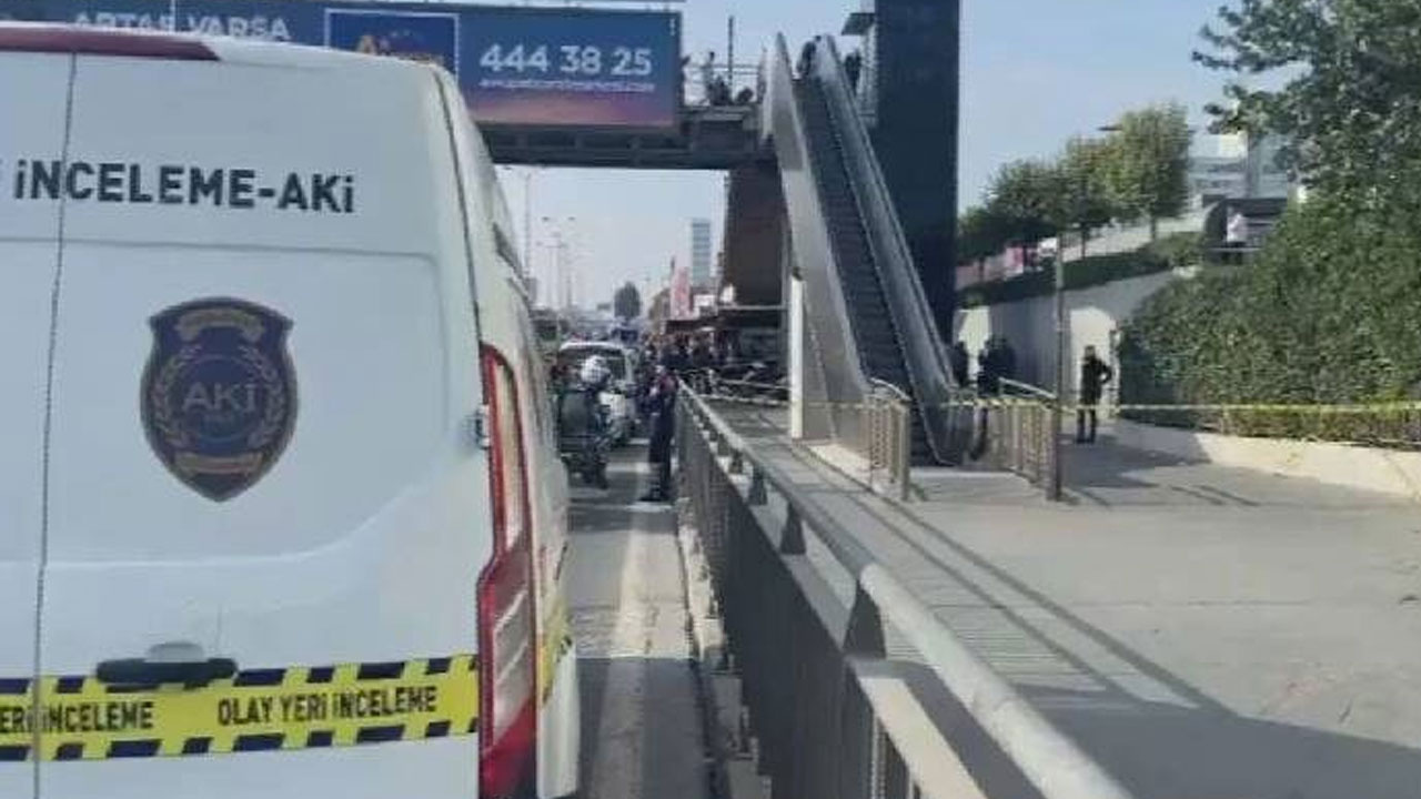 Esenyurt'ta dehşet! Önce kadını öldürdü ardından metrobüs köprüsünde intihar etti