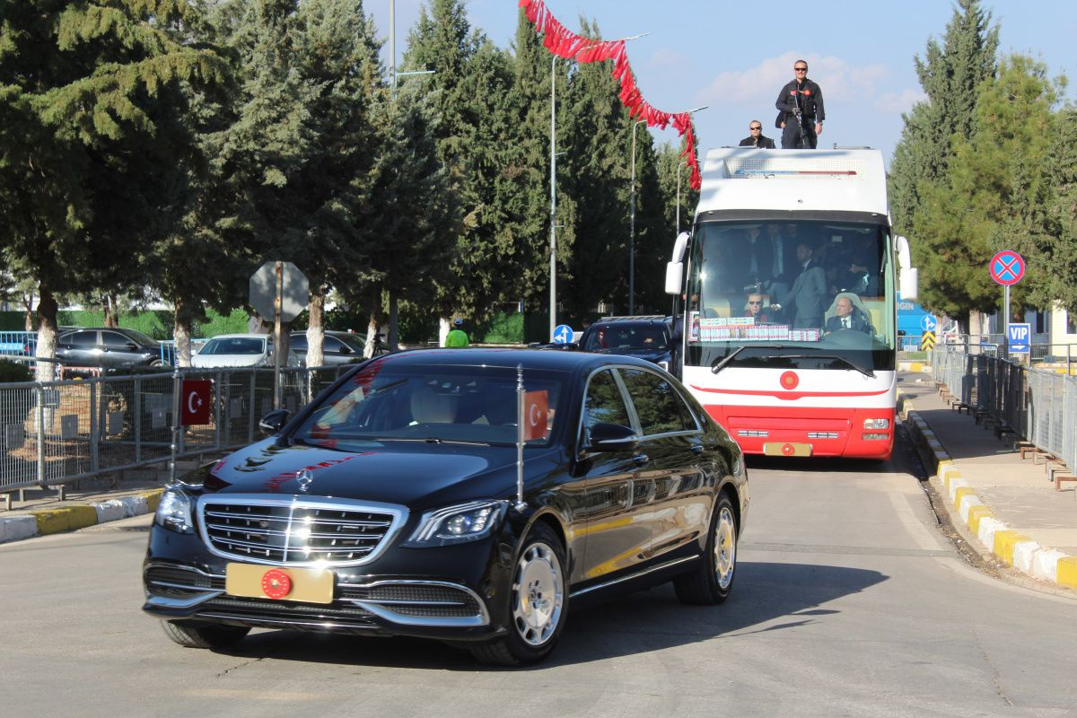 Cumhurbaşkanı Erdoğan Gaziray'ı kullandı! Açılış törenine böyle gitti