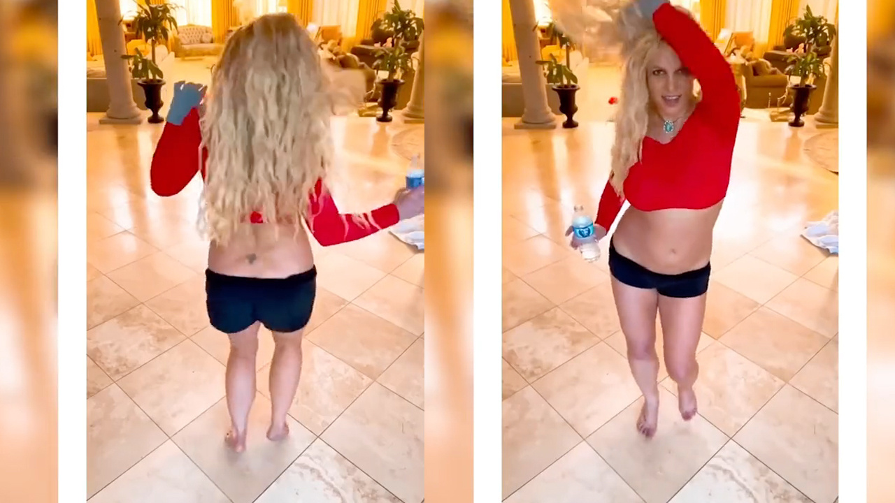 Britney Spears hastalığını popo sallayarak açıkladı! Tanrı dışında bir tedavisi yok