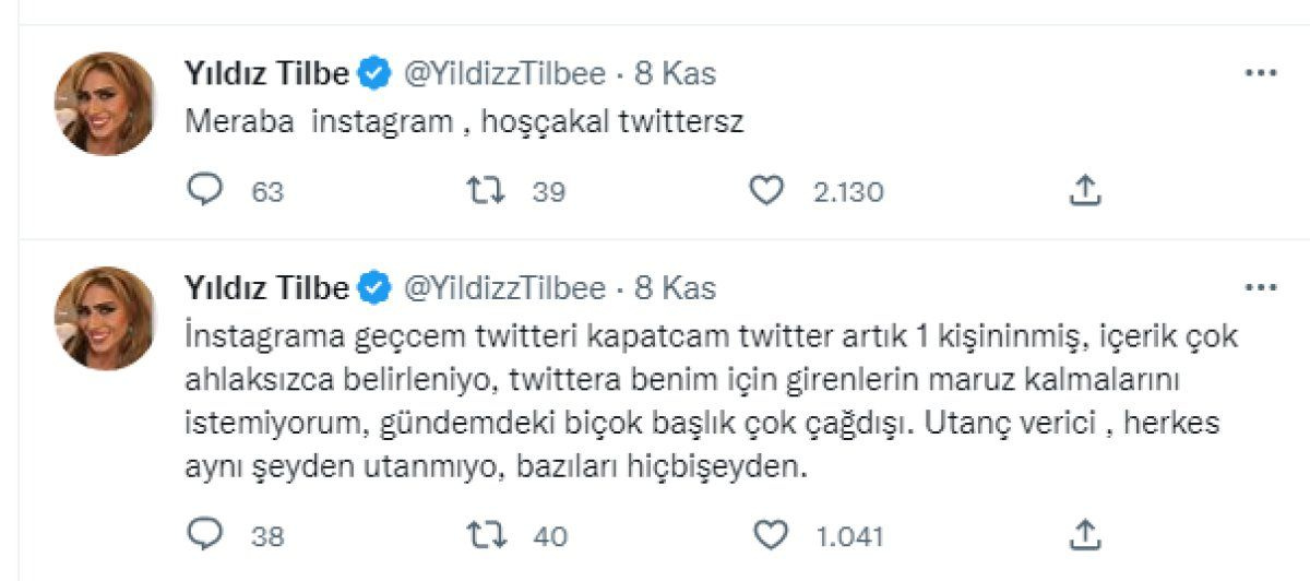 Elon Musk'a bir tepki de Yıldız Tilbe'den! "Kapatıyorum"