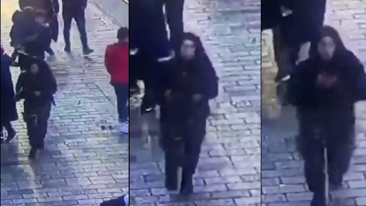 İstanbul saldırısı terörist kadının en net görüntüsü çıktı! İstiklal Caddesi'ne bombayı bırakıp kaçtığı an