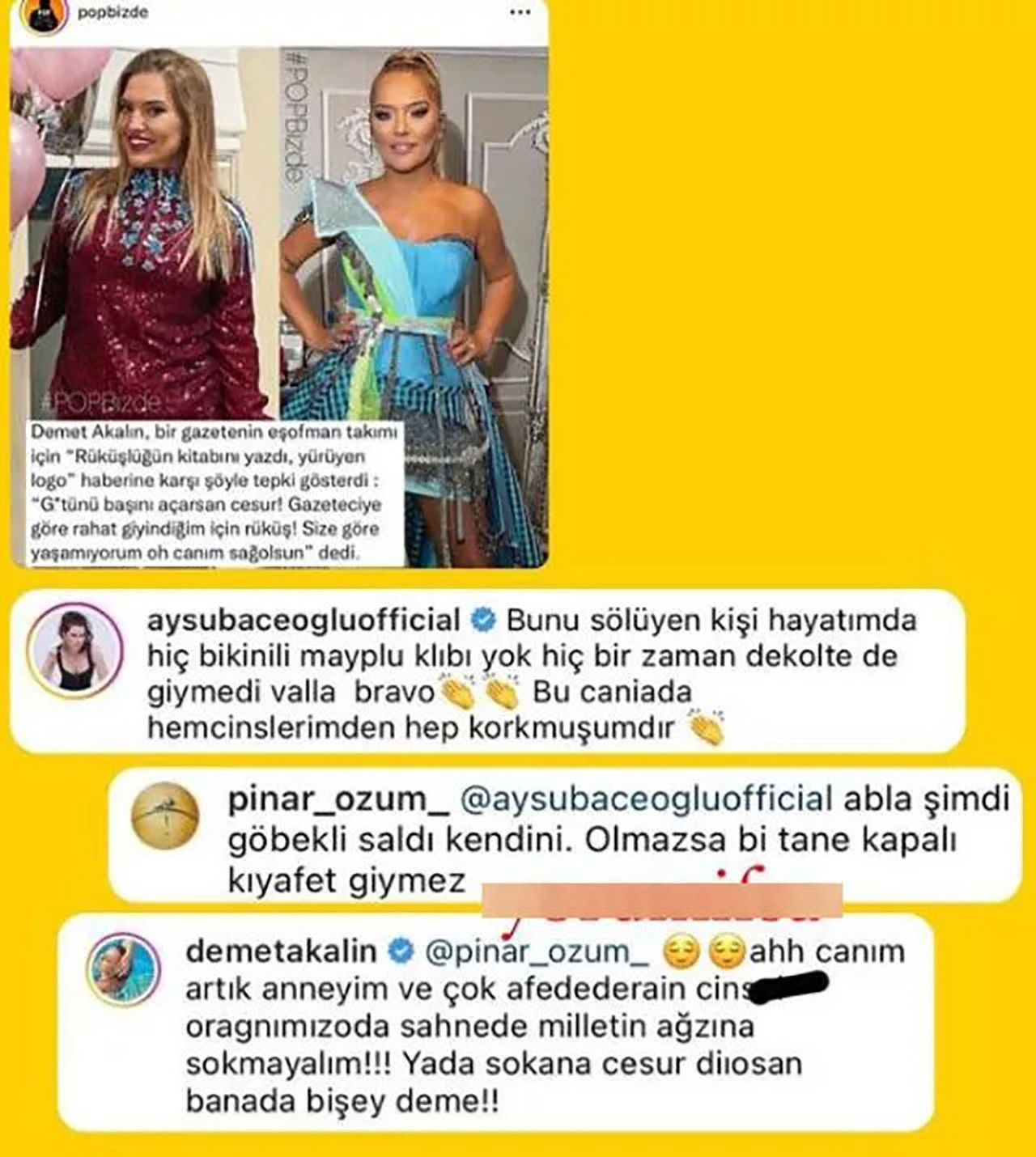 Demet Akalın rüküş bulununca olanlar oldu! Eleştirilere ateş püskürdü: "Cinsel organımızı da..."