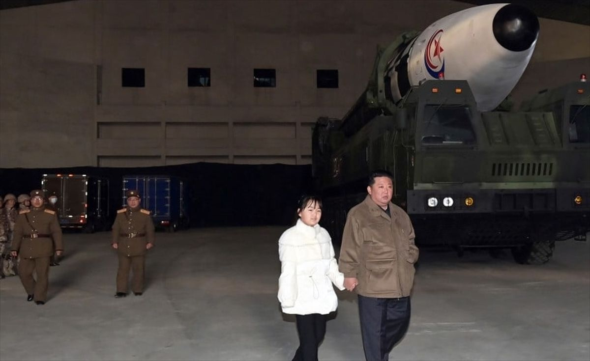 Kuzey Kore liderinin kızına bakın! İlk defa görüntülendi