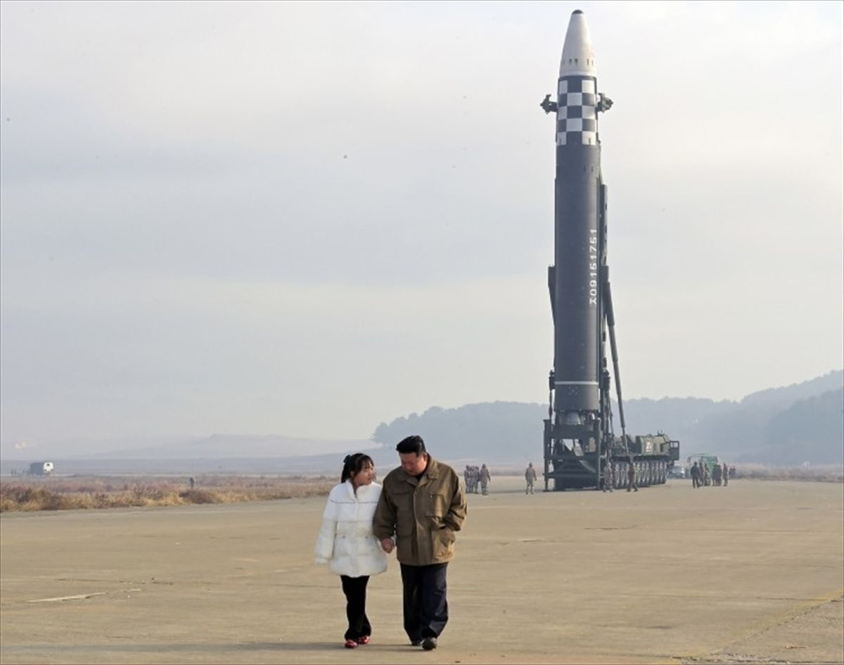 Kuzey Kore liderinin kızına bakın! İlk defa görüntülendi