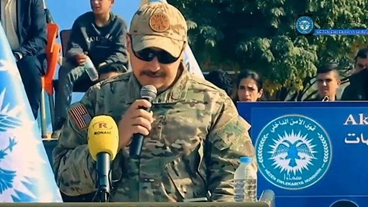 ABD'li komutandan PKK terörüne açık destek! Sözde mezuniyet törenine katıldı