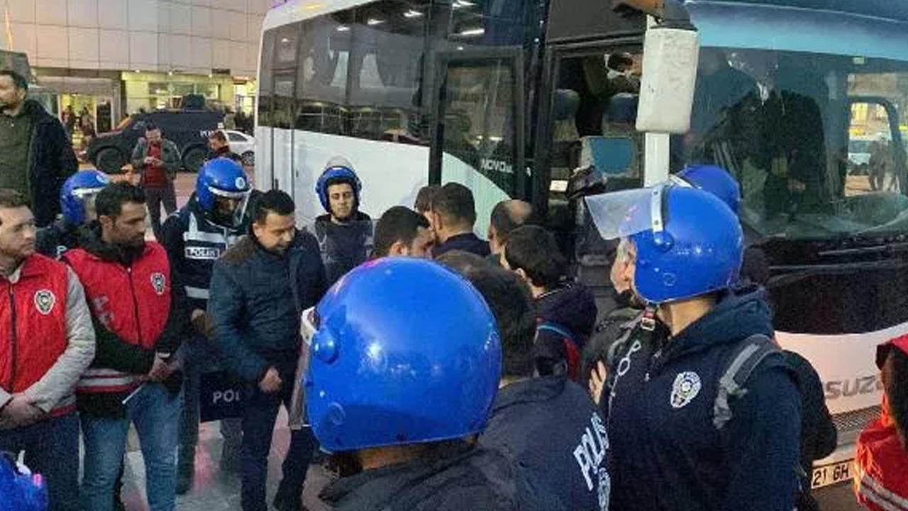 Pençe Kılıç Hava Harekatı’nı protesto etmek isteyen HDP’li gruba polis müdahale etti