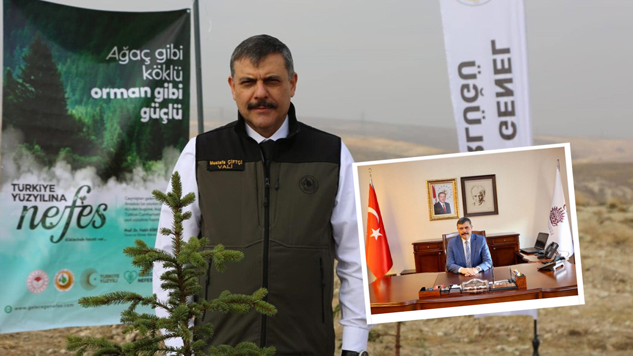 Çorum Valisi Mustafa Çiftçi Erdoğan resmini makamından indirdi! İmam Hatip ve İlahiyat mezunu