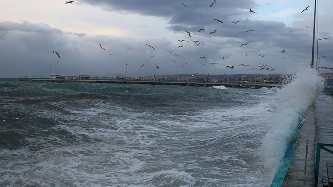 Marmara'da fırtına, Batı Karadeniz'de kuvvetli yağış!