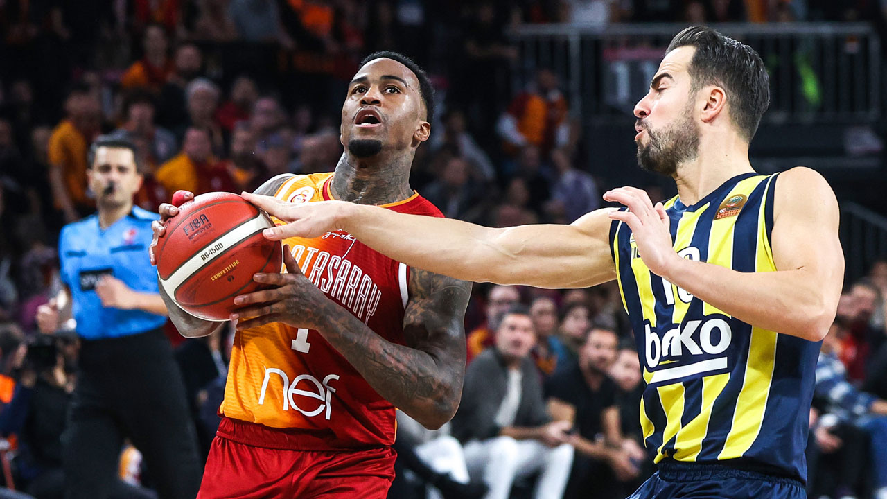 Potadaki derbide Fenerbahçe Beko Galatasaray Nef'i devirdi!