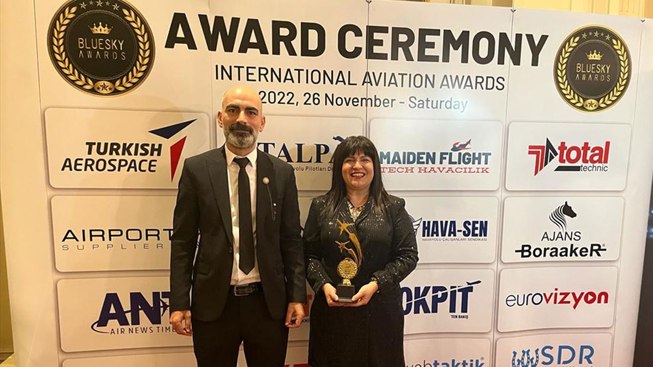 Sabiha Gökçen'e 'Yılın Dijital Havalimanı4 ödülü