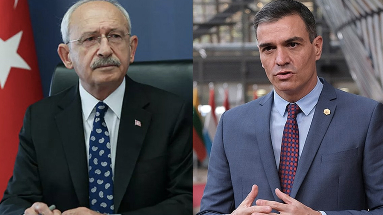 CHP lideri Kılıçdaroğlu, İspanya Başbakanı Sanchez ile görüştü