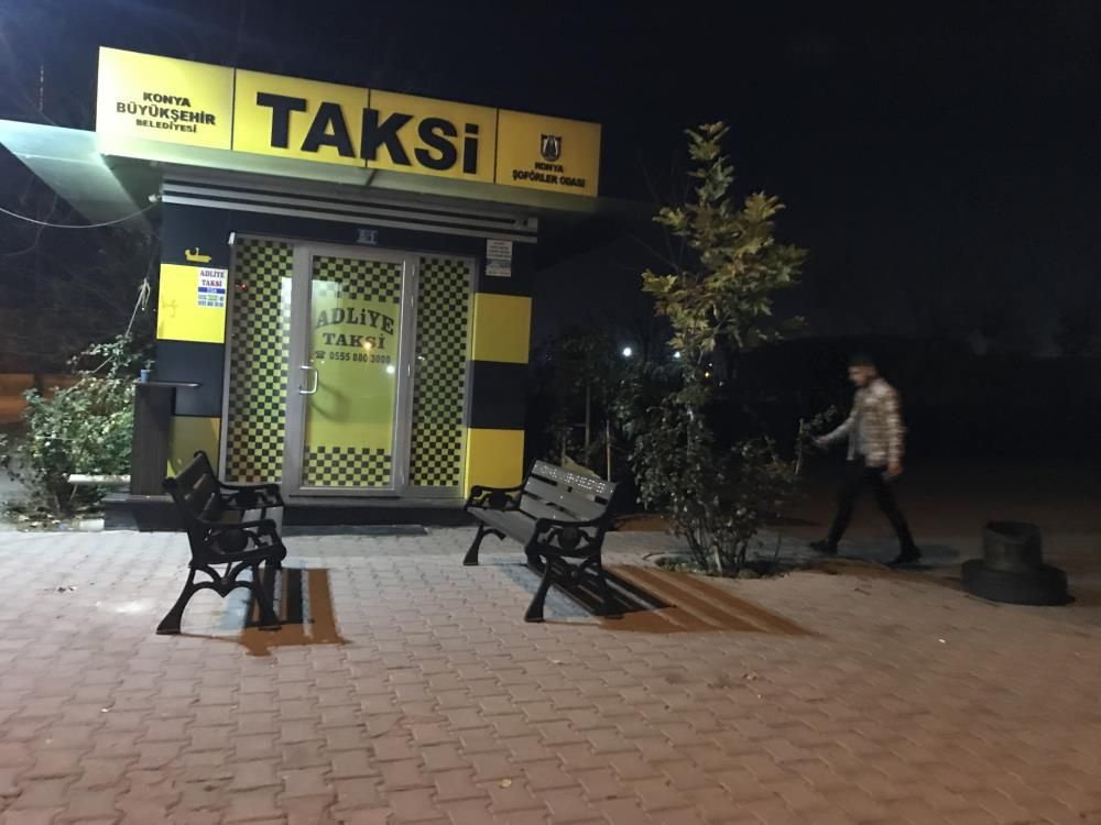 Konya'da taksicilere saldırı! Temizlik fırçası ve paspas sopalarıyla hastanelik ettiler!