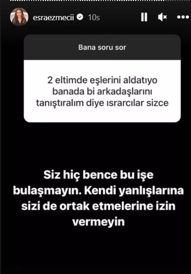 Esra Ezmeci'ye gelen sorular ve ilişki itirafları herkesi şoke etti! "Kocamın üç arkadaşıyla daha..."