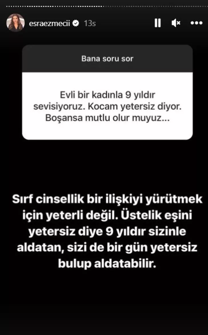 Esra Ezmeci'ye gelen sorular ve ilişki itirafları herkesi şoke etti! "Kocamın üç arkadaşıyla daha..."