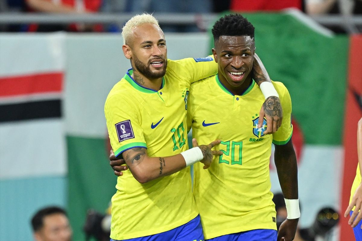 Brezilya Güney Kore maçına damga vuran an! Neymar ile dalga geçmeye kalktı, rezil oldu!