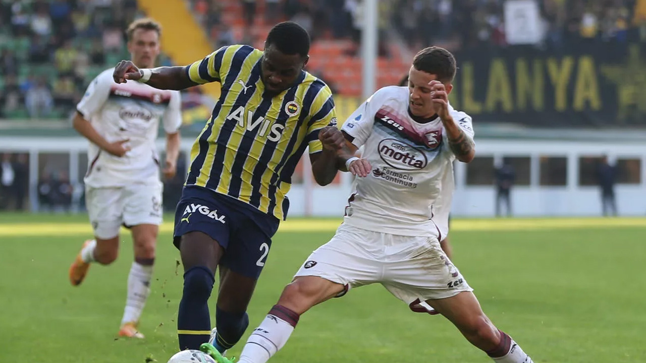 Fenerbahçe, hazırlık maçında Salernitana'yı 3-0 mağlup etti