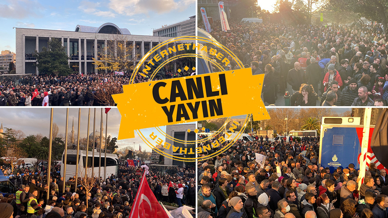 İstanbul Saraçhane canlı yayınla izleyin! Ekrem İmamoğlu çağırmıştı
