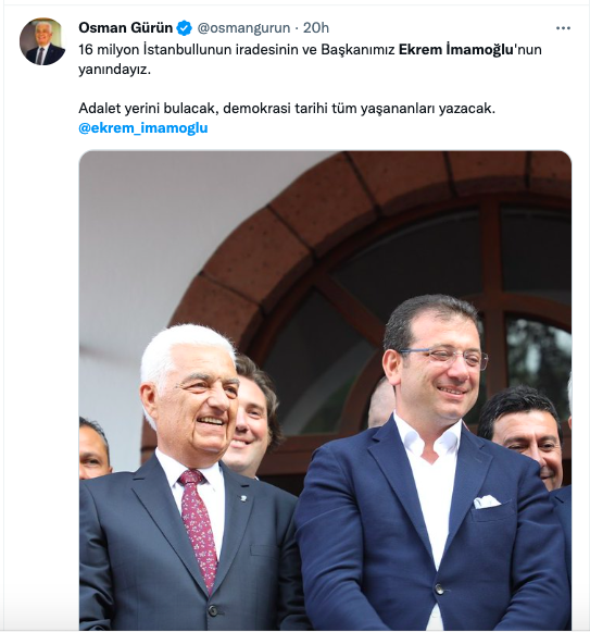 Ekrem İmamoğlu twitter'da TT oldu destek yağıyor! Kim ne dedi?