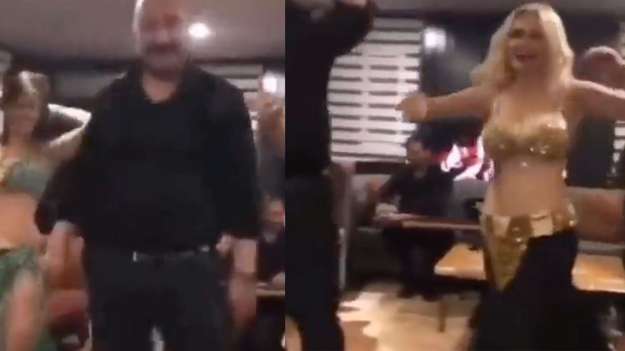 Dansöz oynatan AK Parti Torbalı ilçe Başkanı Selman Günaydın istifa etti! İçki alemi görüntüleri