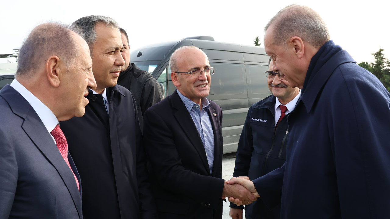 Hiç ortalıkta yoktu Mehmet Şimşek Erdoğan ile görüntülenince kulisler kaynadı