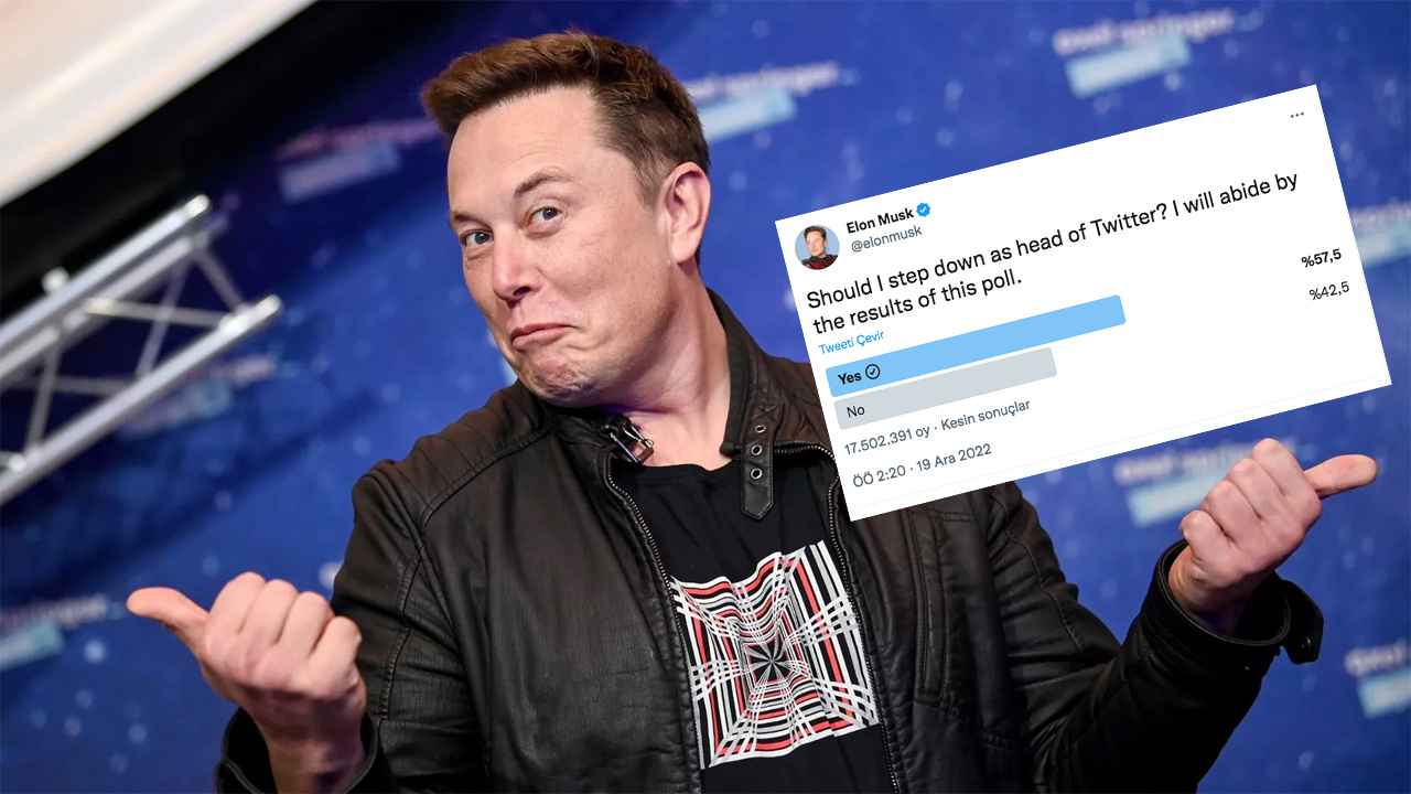 Elon Musk anket sonuçları bomba! Twitter ahalisi Elon Musk'ı CEO'luk görevinden kovdu
