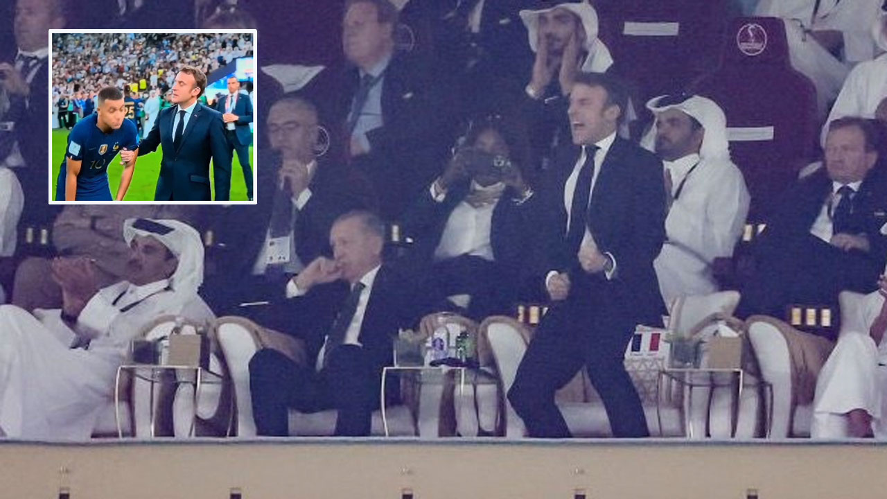 Macron teselli etti Kylian Mbappe yüzüne bile bakmadı Erdoğan'ın yanındaki gol sevinci de olay oldu