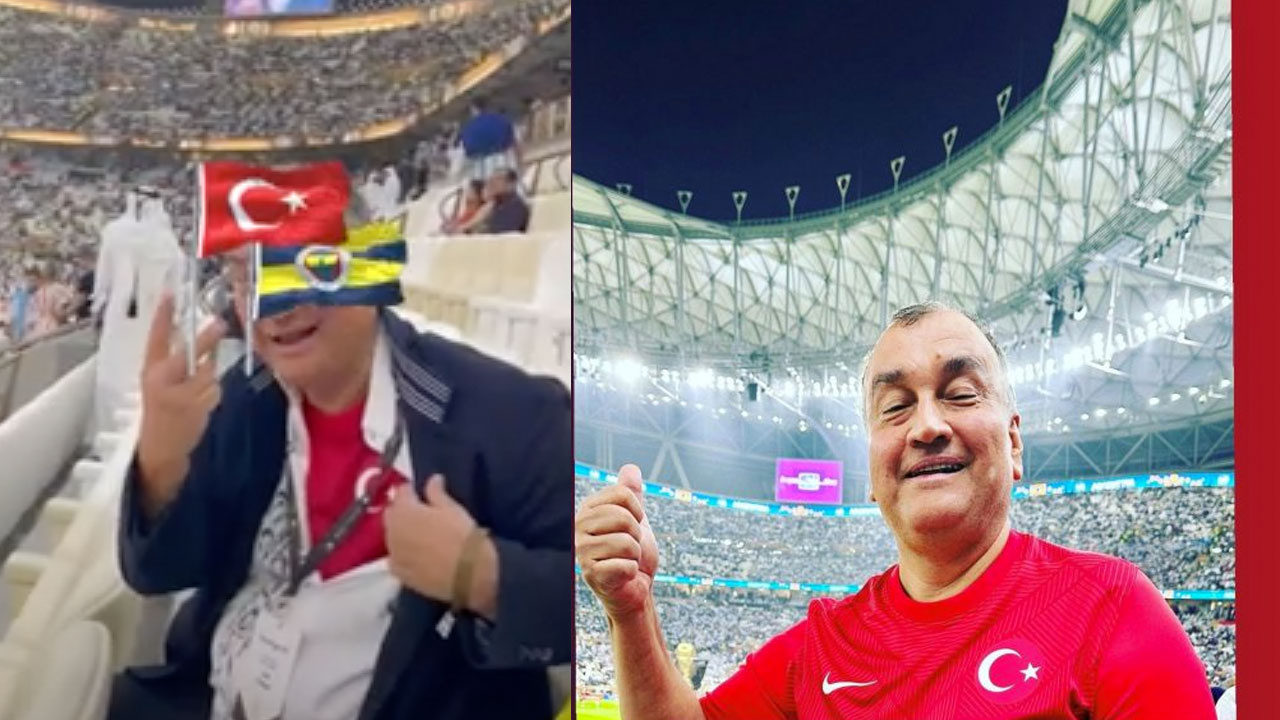 Murat Ülker Katar videosuyla gündem oldu! Milli Takım forması giyip Fenerbahçe sloganı attı