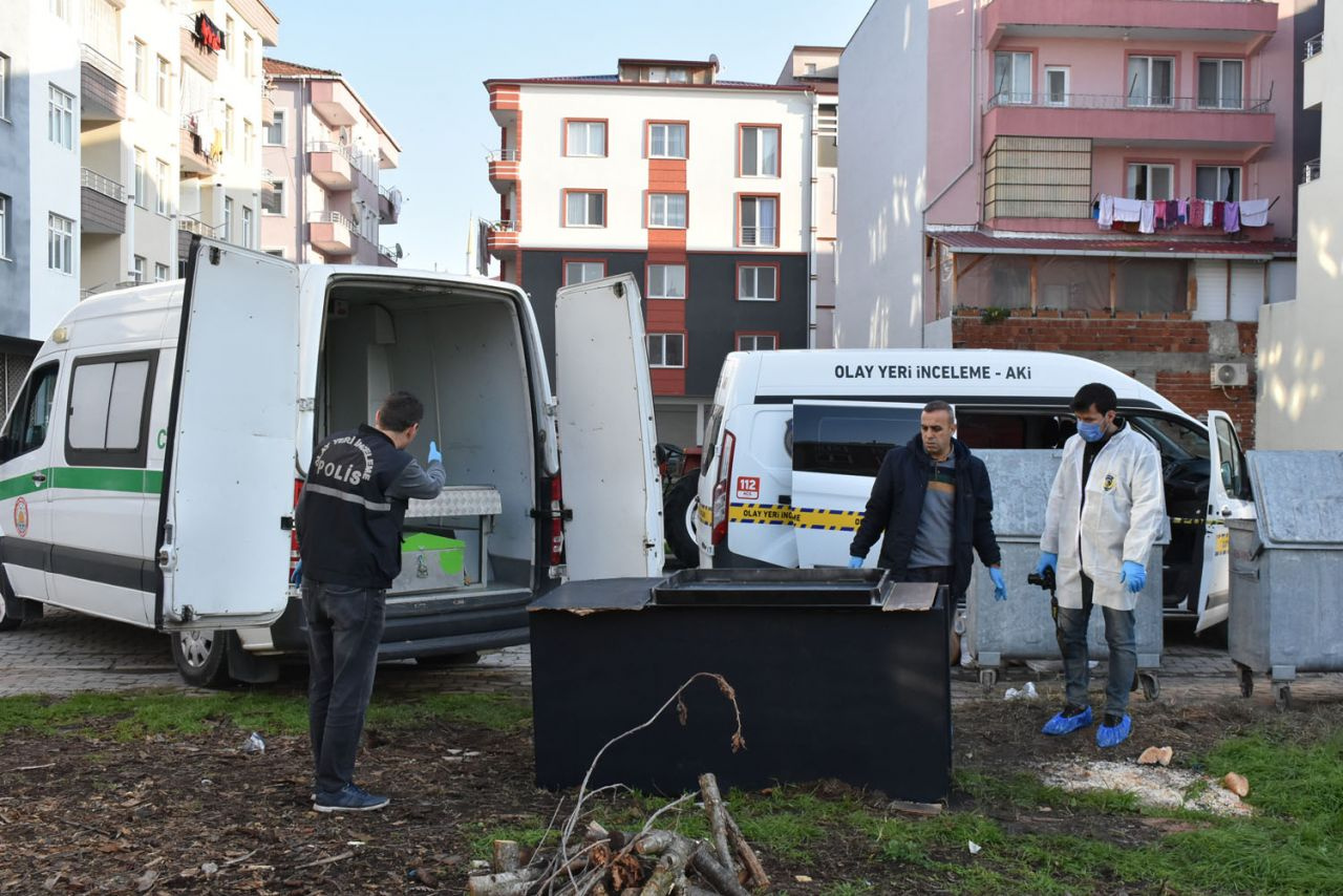 Kokudan şüphelenip ihbar ettiler! Samsun'da ahşap kutunun içinden vahşet çıktı