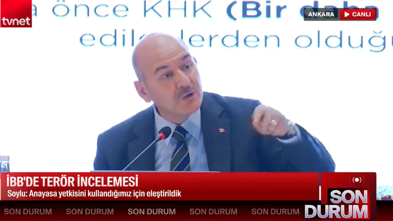 Süleyman Soylu'dan son dakika İstanbul açıklaması: Ekrem İmamoğlu bana gelip CHP beni sevmiyor...