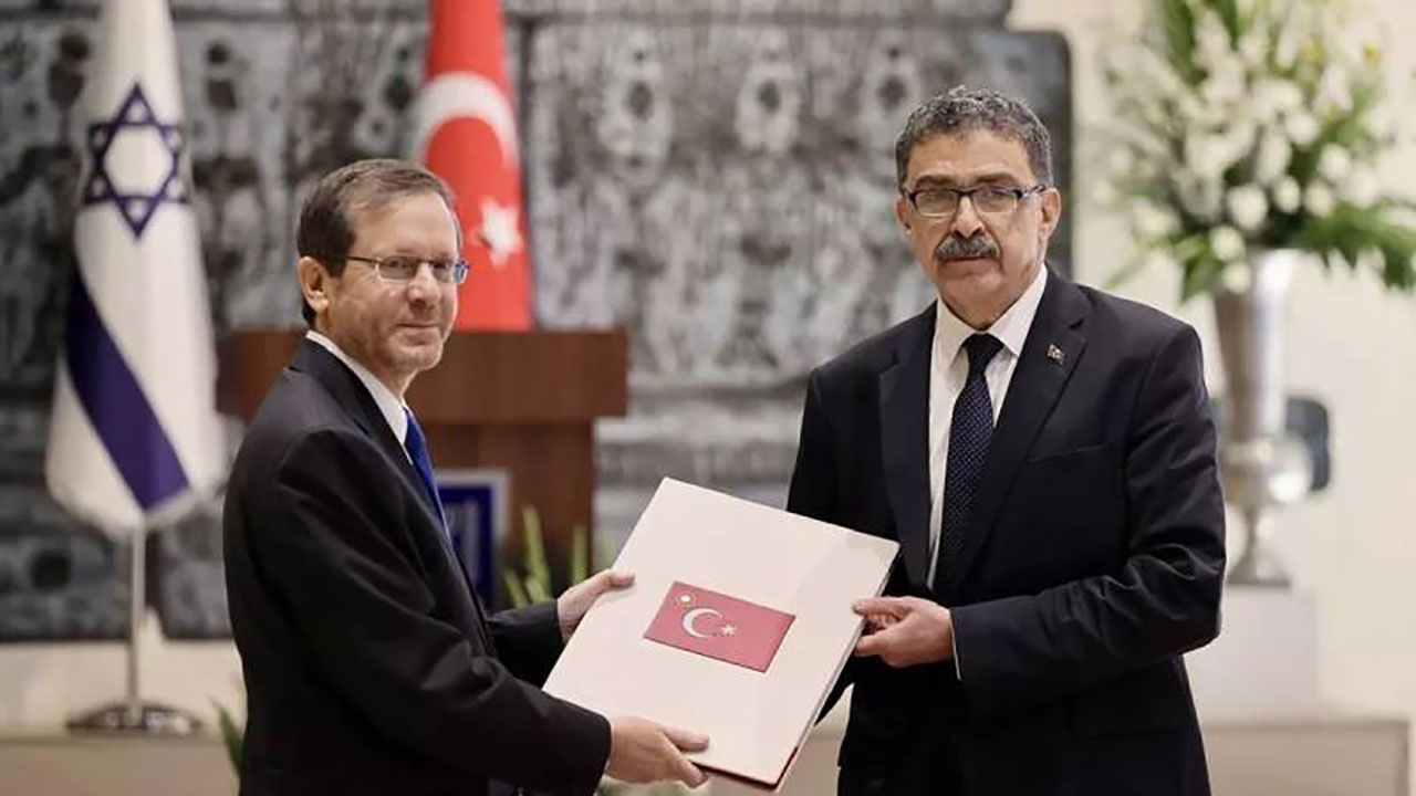 Türkiye'nin İsrail Büyükelçisi göreve başladı! Herzog, Cumhurbaşkanı Erdoğan'ı İsrail'e davet etti